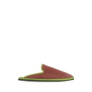 VIBI VENEZIA Velvet Smoking Slipper Women PINK Sandals